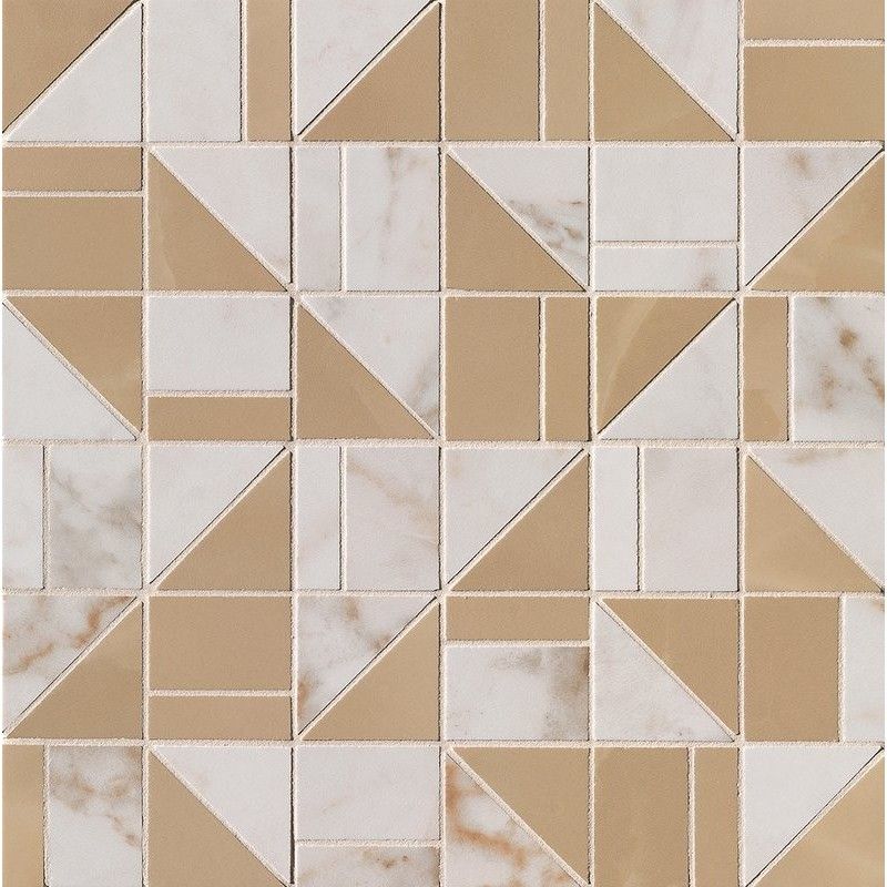 ROMA GOLD CALACATTA DELICATO/ONICE MIELE SLASH MOSAICO 30,5X30,5  - fQKM Fap Ceramiche FAP CERAMICHE - 1