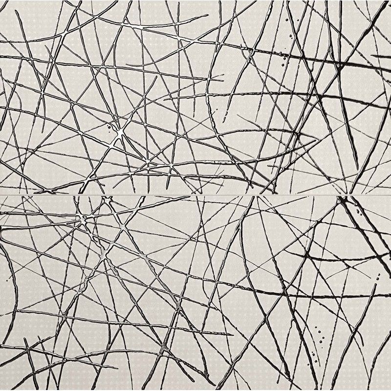 ROOY WHITE WEB INSERTO MIX 2 40X160 REKTIFIZIERT - fQQ1 Fap Ceramiche FAP CERAMICHE - 1