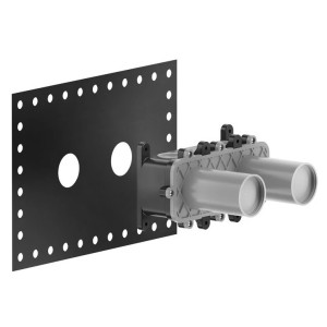 HI-FI Compact External parts for one-function thermostatic mixer, with GESSI ON-OFF buttons