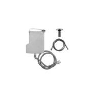 HI-FI Compact External parts for one-function thermostatic mixer, with GESSI ON-OFF buttons