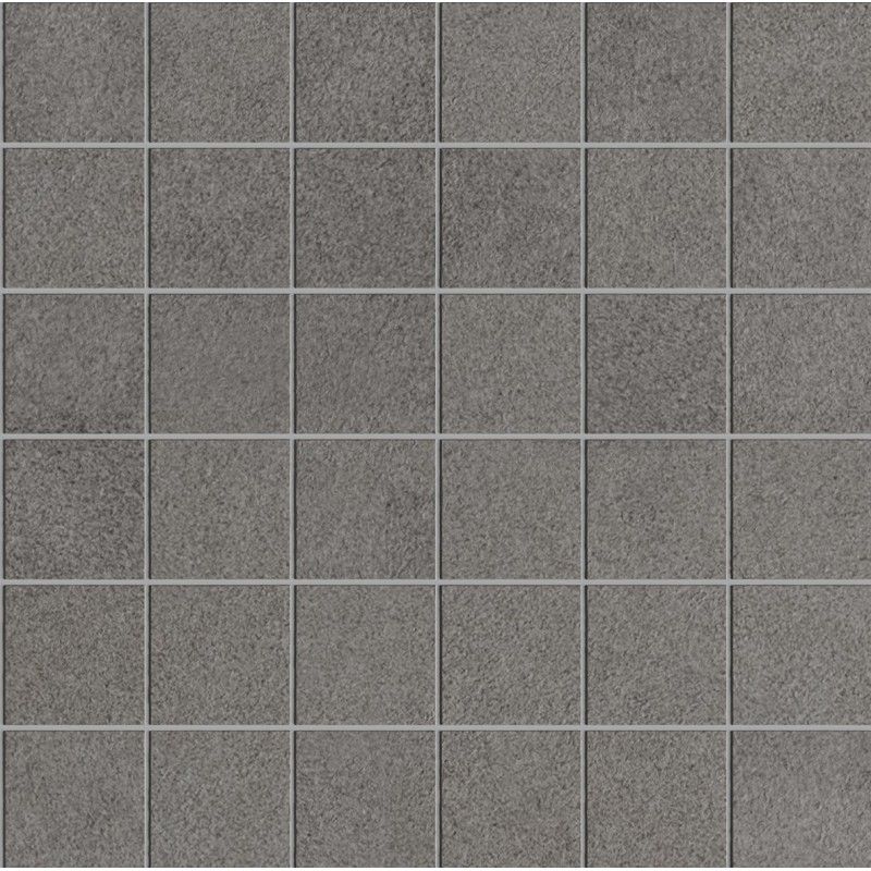 CRUSH Rectified Matt   Mosaic Grigio Scuro 30x30 - Leonardo MK.CRUSH 30DG LEONARDO CERAMICA - 1