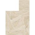 Marvel Travertine Pearl Mosaico Tessellation 22x26 - Atlas Concorde AF9I CERAMICHE ATLAS CONCORDE - 1