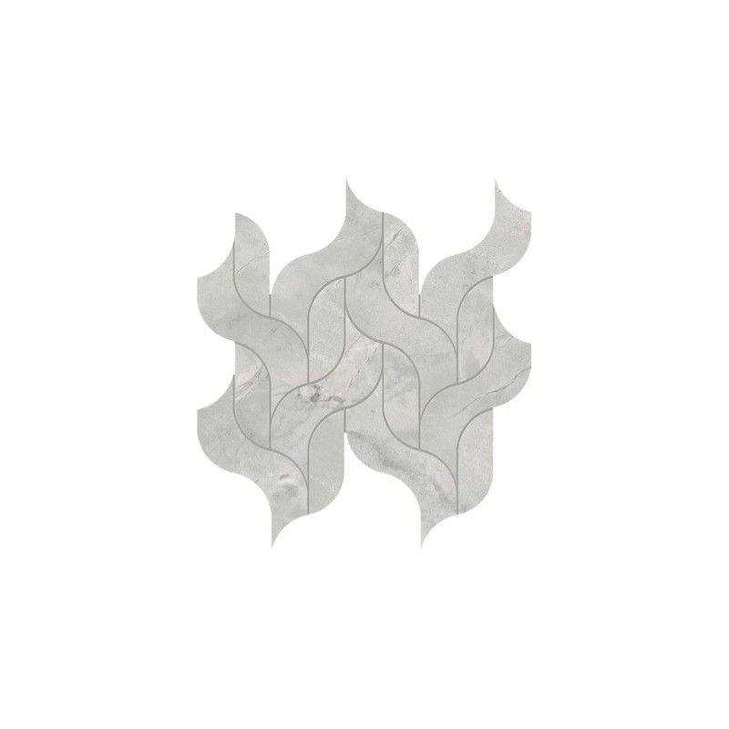 Marvel X Grey Cloud Mosaico Waterfall Lappato 30,5x27,7 - Atlas Concorde AF8U CERAMICHE ATLAS CONCORDE - 1