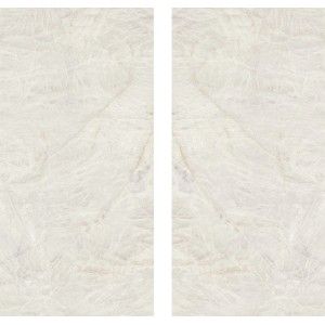 Atlas Plan Crystal White Bookmatch Polished 162x324 cm - 12mm  - Atlas Concorde AF2W ATLAS PLAN - 1