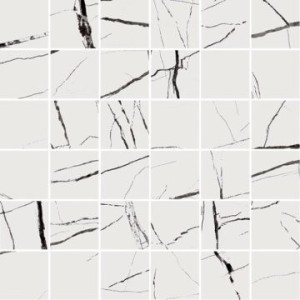 EXTRA MOSAIK 5X5 SCENIC WHITE POLIERT  30X30 - Novabell EXT005L NOVABELL - 1