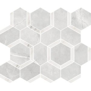 EXTRA ESAGONA MIX PULPIS GREY/CALACATTA POLIERT  39,2X34,5 - Novabell EXT227L NOVABELL - 1