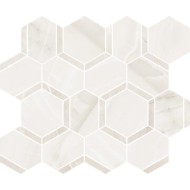 EXTRA ESAGONA MIX ONICE/BEIGE POLIERT  39,2X34,5 - Novabell EXT337L NOVABELL - 1