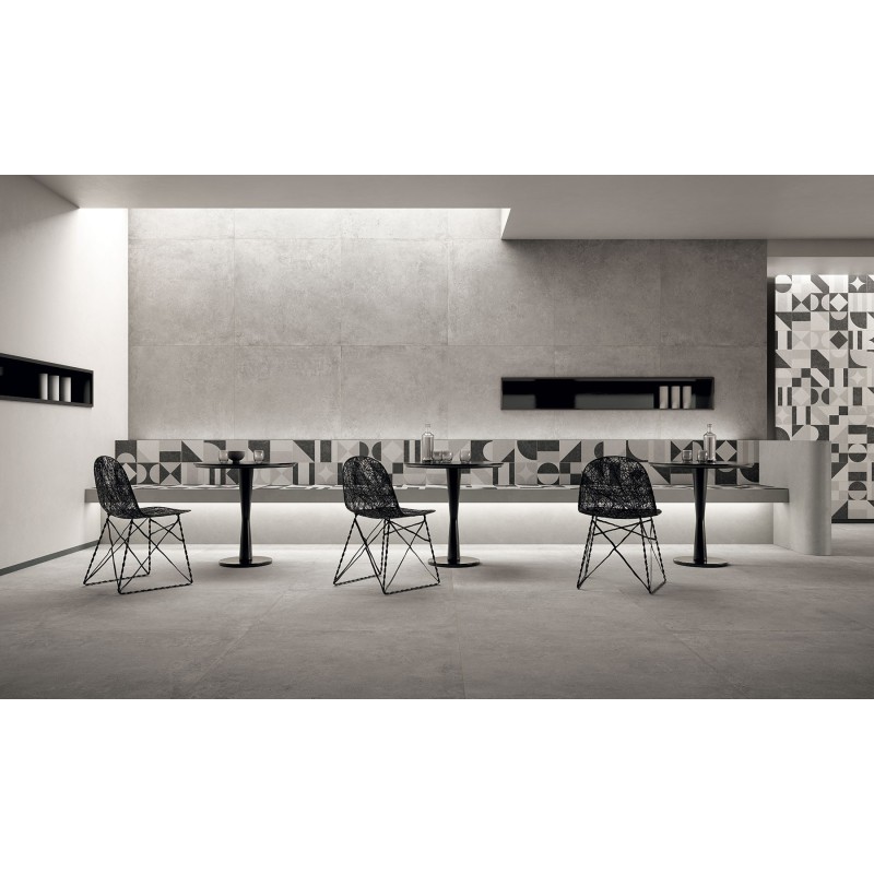 LOUNGE STEEL 80X80 RETTIFICATO  - Novabell LNG28RT NOVABELL - 1