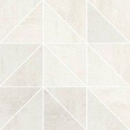 PRESTIGIO TRAVERTINO BIANCO MOSAICO T. MIX RETTIFICATO  30x30 - REFIN  OO37 REFIN - 1