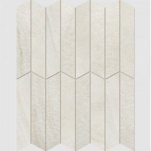 SUBLIME IVORY PLISSE' MOSAIK MIX REKTIFIZIERT  28X36 - REFIN  OU15 REFIN - 1