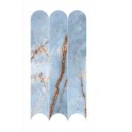 HERITAGE LUXE TRINITY AZURE 30X60 GLOSSY - REX CERAMICHE  775658 FLORIM LUXURY DESIGN - 1