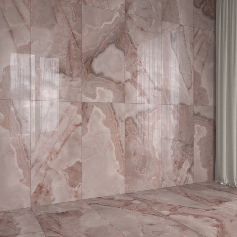 REVES DE REX CERAMICHE ROSE GLOSSY 6MM 120X120 RETTIFICATO  - REX CERAMICHE  774497 FLORIM LUXURY DESIGN - 1