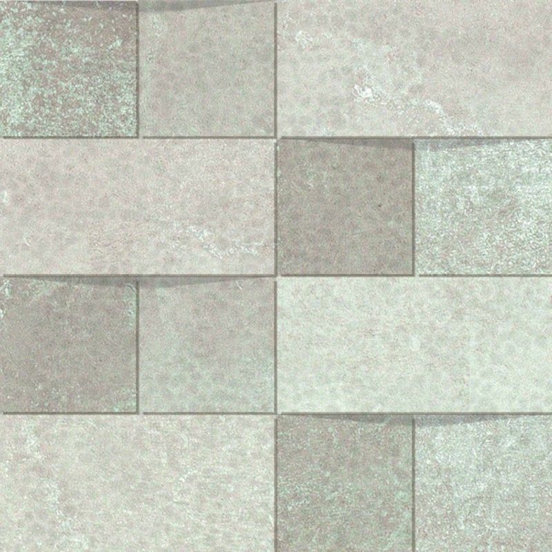 ALCHEMY 7.0 WHITE HAMMERED MOSAICO BRICK 29,75X29,75 - Apavisa APAVISA - 1