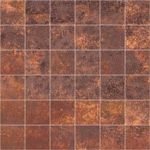 CORTEN COPPER NATURAL MOSAIC 5X5 29,75X29,75 - Apavisa APAVISA - 1