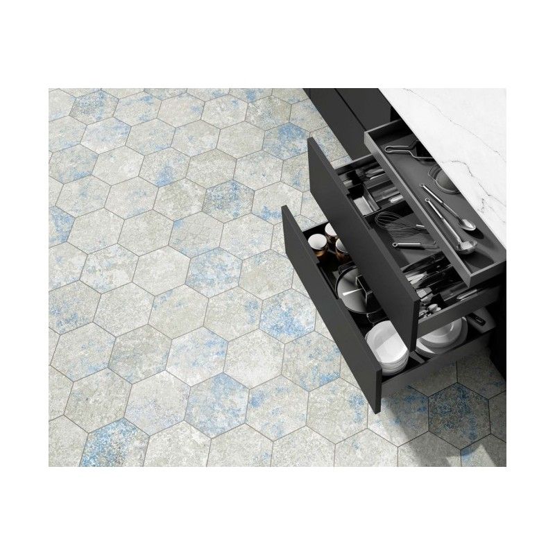 EMOTION GREY NATURAL HEXAGON 25X29 - Apavisa APAVISA - 1