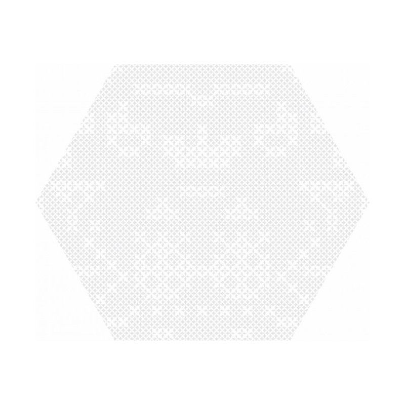 PUNTO CROCE WHITE NATURAL HEXAGON 25X29 - Apavisa APAVISA - 1