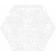PUNTO CROCE WHITE NATURAL HEXAGON 25X29 - Apavisa APAVISA - 1
