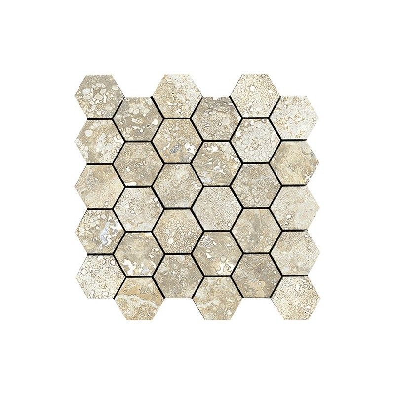 IMPERIAL 28X29 ESAGONA (5X5) NAVONA NATURALE  RETTIFICATO  - LA FABBRICA 155323 LA FABBRICA - 1