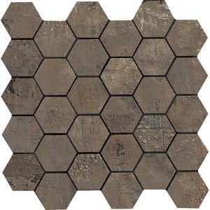 ARTILE 28X29 ESAGONA  5X5  COPPER NATURAL  REKTIFIZIERT  - LA FABBRICA 156334 LA FABBRICA - 1