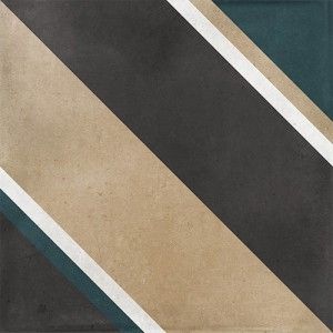 SMALL SMLL TREND DIAGONAL BLACK 10x10 - LA FABBRICA 180233 LA FABBRICA - 1