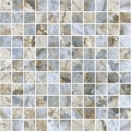 GEMSTONE 30x30  MOSAIQUE  GEMSTONE OCEAN NATUREL  RECTIFIE  - LA FABBRICA 179121 LA FABBRICA - 1