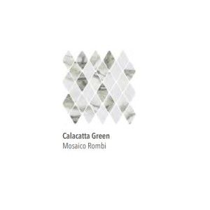 CHARM EXPERIENCE CALACATTA GREEN MOSAIK ROMBI GELAEPPT  31X33,5 - ITALGRANITI CH02MRBL ITALGRANITI GROUP - 1