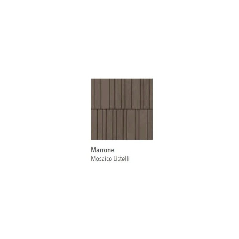 NUANCES MARRONE MOSAICO LISTELLI 30X30 - ITALGRANITI NU08ML ITALGRANITI GROUP - 1
