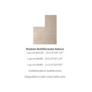NATURE MODULO NATURE CRETA 60x120  - CASALGRANDE PADANA 13090054 CASALGRANDE PADANA - 1
