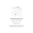 MARMOSMART MOSAICO TIVOLI SMART LUCIDO 5X10 30x30 - CASALGRANDE PADANA 12705008 CASALGRANDE PADANA - 1