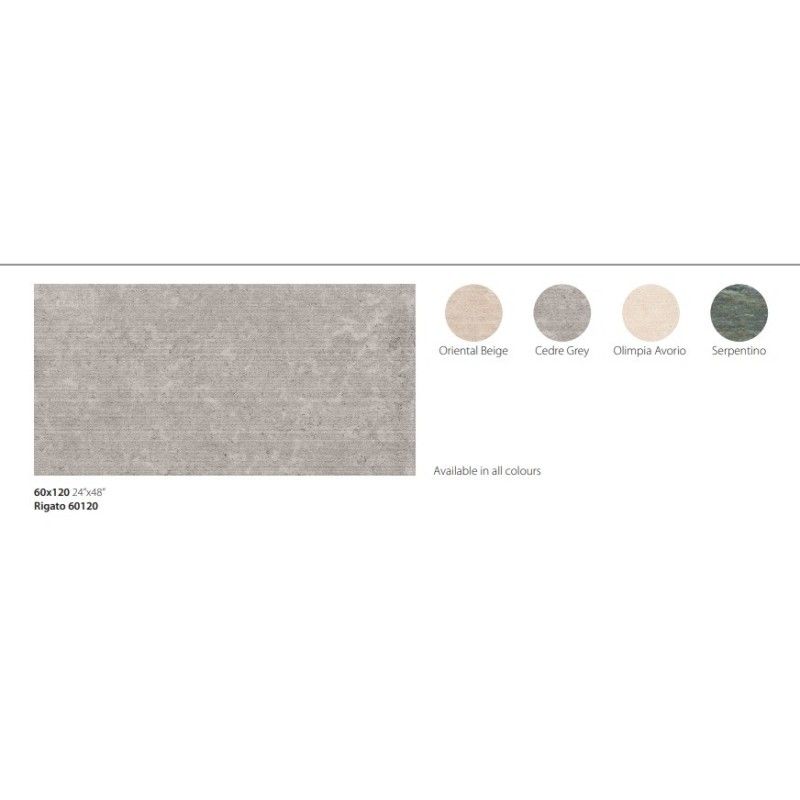 UNIONSTONE 2 ORIENTAL BEIGE RIGATO 60X120 - CERAMICA SANT'AGOSTINO CSAORIBR60 CERAMICA SANT'AGOSTINO - 1