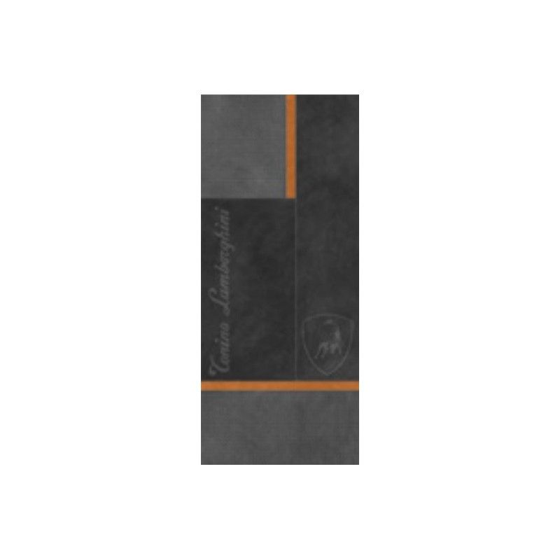 KORIUM  ANTHRACITE ORANGE SQUARE LOGO 120X280 - Tonino Lamborghini 167554 TONINO LAMBORGHINI - 1