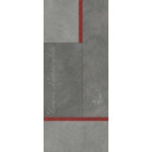 KORIUM  GREY RED SQUARE LOGO 120X280 - Tonino Lamborghini 167562 TONINO LAMBORGHINI - 1