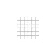 TRAVERTINO VEIN CUT BIANCO MAT MOSAIQUE 3 30X30 - SAIME CERAMICHE 7661062 SAIME CERAMICHE - 1