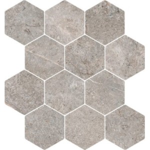 LANDSTONE ESAGONA CIRCLE 30X34  GRAVEL - NOVABELL LST117N NOVABELL - 1