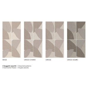 MASHUP DOLOMIA BEIGE DEHOR 60,4X120,8 SQ. - FIORANESE CERAMICHE  DID622R FIORANESE CERAMICHE - 1