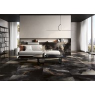 UNICA DEEP DARK 89X89 POLISHED SQ. - FIORANESE CERAMICHE  UI900LR FIORANESE CERAMICHE - 1