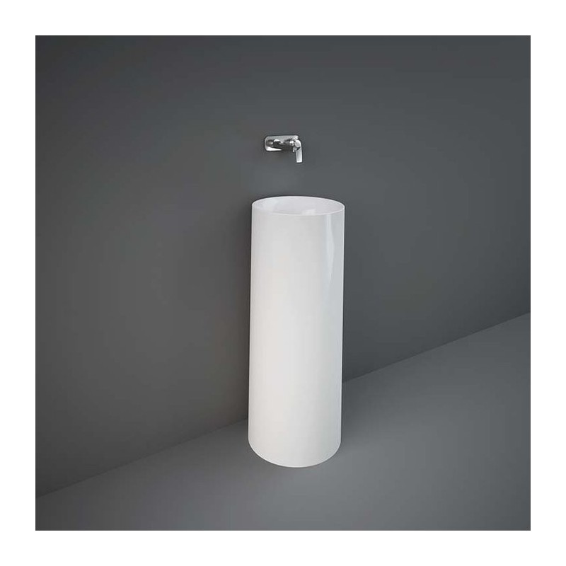 Free Standing Washbasin PETIT White ROUND 36 CM  Rak Ceramics
