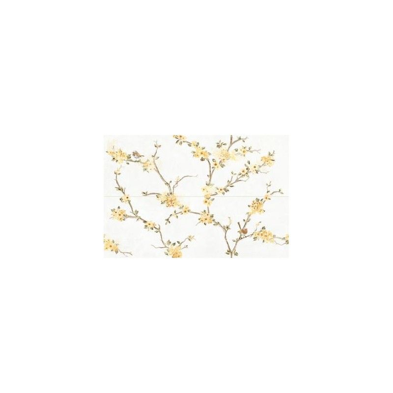 MIXED DECORATION FIORE 40X120 DI PESCO BIANCO - RAGNO RC5N RAGNO  - 1