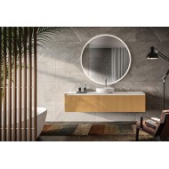 Tricot 01 Meuble Salle de Bain 932 Canneté Chêne Doré GbGroup GB GROUP - 1