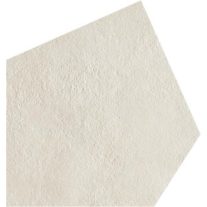 ARGILLA BIACCA LARGE PENTAGON 84x49 6MM - GIGACER GIGACER - 1