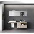Matrix 06 Bathroom Cabinet 969 Silver Oak GbGroup GB GROUP - 1