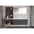 Moon 02 Meuble de salle de bain 047 Graphite GbGroup GB GROUP - 1