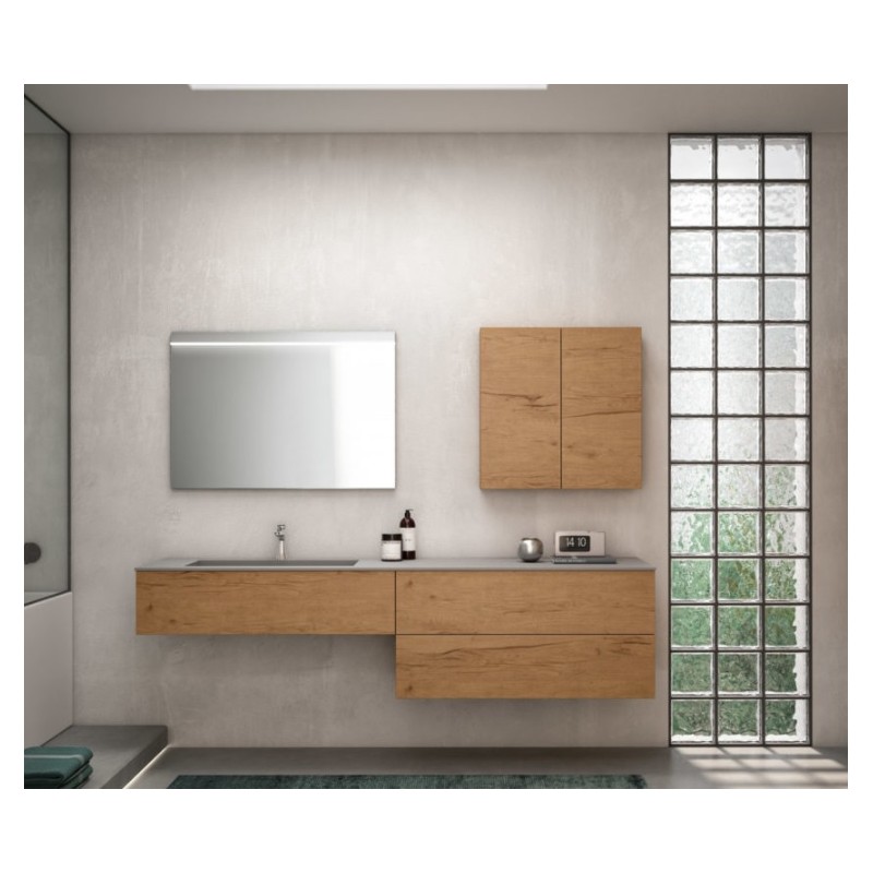 Moon 03 Bathroom Cabinet 961 Nativo Cotto GbGroup GB GROUP - 1