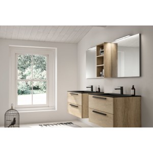 Moon 08 Bathroom Cabinet 948 Vintage Havana GbGroup GB GROUP - 1