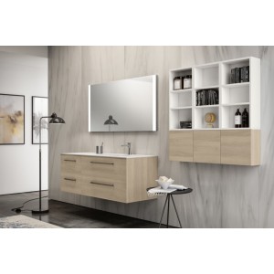 Moon 12 Bathroom Cabinet 947 Blond Elm GbGroup GB GROUP - 1