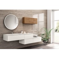 Meuble de salle de bain Moon 15 088 Venus Blanc GbGroup GB GROUP - 1