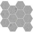 CRACKED GREY NAT MOSAIK HEX 30X28 - CERAMICAS APARICI APARICI CERAMICA - 1
