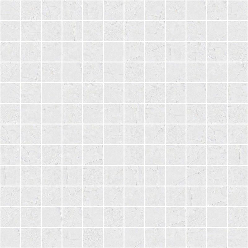 CRACKED WHITE MOSAIK 2,5X2,5 29,75X29,75/ - CERAMICAS APARICI APARICI CERAMICA - 1