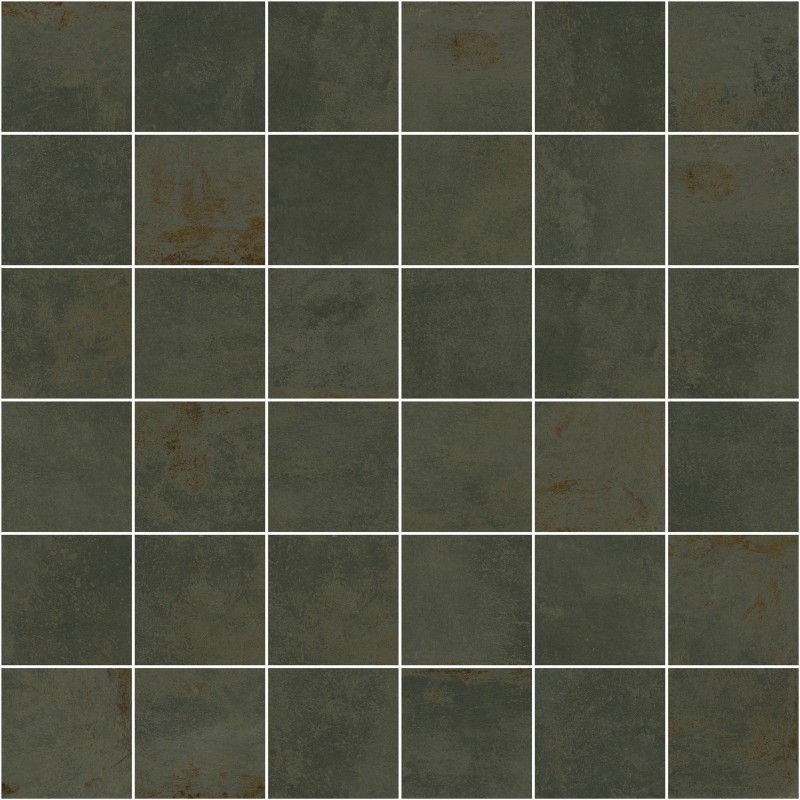 FLAMED GREEN NAT MOSAICO 5X5 29,75X29,75/ - CERAMICAS APARICI APARICI CERAMICA - 1