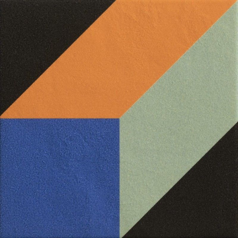 MARGHERITA KITE BLACK 20,5X20,5 - MUTINA NDM62 01 MUTINA - 1